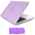 Suitable for  2023 2022 MacBook Air 13 inch case M2 Model A2681 Hard Shell Case Keyboard Cover Purple - SuperSaverAU - view 1