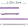 Suitable for  2023 2022 MacBook Air 13 inch case M2 Model A2681 Hard Shell Case Keyboard Cover Purple - SuperSaverAU - view 6