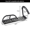 Bicycle Wall Hook 26cm x 4cm x 13cm, Rubber Coated, Stable Design, 600g - SuperSaverAU - view 3