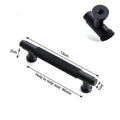 Ceramics T-Bar Cabinet Pull 96mm Stainless Steel Brushed Nickel Finish - SuperSaverAU - view 2