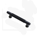 Ceramics T-Bar Cabinet Pull 96mm Stainless Steel Brushed Nickel Finish - SuperSaverAU - view 1