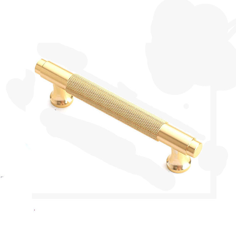 Ceramics Gold Kitchen Cabinet Pull Handle 96mm Stainless Steel Brushed Nickel - SuperSaverAU - view 1