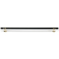 Luxury Design Black Kitchen Cabinet Handle Pull 320mm, Modern Zinc Alloy - SuperSaverAU - view 3