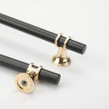 Luxury Design Black T Bar Kitchen Cabinet Handle Pull - Modern European Style, 1x Handle - SuperSaverAU - view 1
