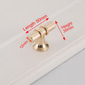 Luxury Design Gold T Bar Kitchen Cabinet Handle 1x Handle, Modern Style - SuperSaverAU - view 4