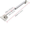 100N Hydraulic Gas Lift Support Hinge 2 Pcs Soft Close for Cabinets 290mm - SuperSaverAU - view 1