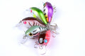Durable ABS 5.5cm Popper Crank Bait Fishing Lure 5x Saltwater Surface Tackle - SuperSaverAU - view 2