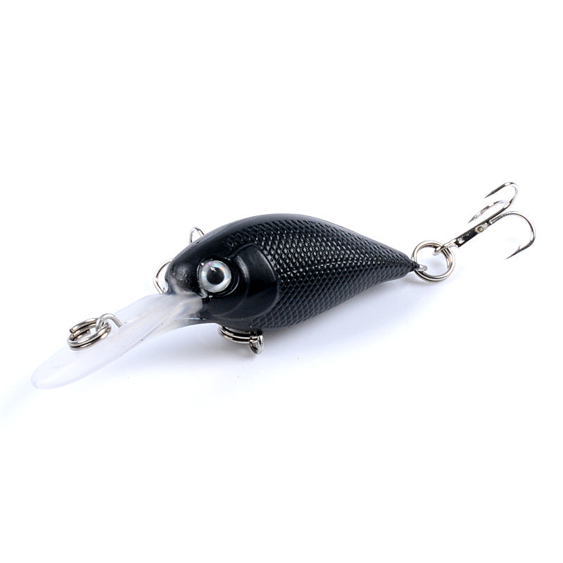 Durable ABS Hard Plastic Fishing Lures 7.5cm 9x Colors for Saltwater/Freshwater