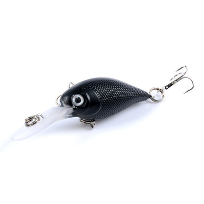 Durable ABS Hard Plastic Fishing Lures 7.5cm 9x Colors for Saltwater/Freshwater
