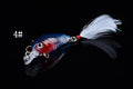 Durable ABS 4.5cm Popper Crank Bait Fishing Lure 5 Colors for Saltwater/Freshwater - SuperSaverAU - view 6