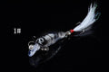 Durable ABS 4.5cm Popper Crank Bait Fishing Lure 5 Colors for Saltwater/Freshwater - SuperSaverAU - view 4