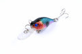 6x 6cm Durable ABS Hard Plastic Popper Crank Bait Fishing Lure - Saltwater/Freshwater - SuperSaverAU - view 5