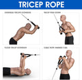Tricep Rope Fitness Gym Pulley Pull Down Rope Cable Machine Attachment Pull down Rope - SuperSaverAU - view 5