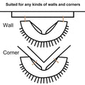 Cat Self Groomer Wall Corner Scratcher Comb with Catnip, 13cm x 8cm x 5cm - SuperSaverAU - view 5