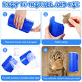 Cat Self Groomer Wall Corner Scratcher Comb with Catnip, 13cm x 8cm x 5cm - SuperSaverAU - view 2