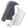 Cat Self Groomer Wall Corner Scratcher Comb with Catnip, 13cm x 8cm x 5cm - SuperSaverAU - view 1