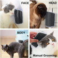 Cat Self Groomer Wall Corner Scratcher Comb with Catnip, 13cm x 8cm x 5cm - SuperSaverAU - view 5