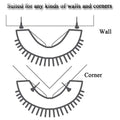 Cat Self Groomer Wall Corner Scratcher Comb with Catnip, 13cm x 8cm x 5cm - SuperSaverAU - view 6