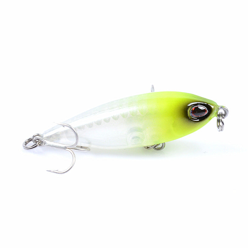 8x 4.8cm Pencil Minnow Fishing Lures, Durable ABS, Sharp Hooks, 8 Colors - SuperSaverAU - view 2