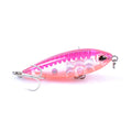 8x 4.8cm Pencil Minnow Fishing Lures, Durable ABS, Sharp Hooks, 8 Colors - SuperSaverAU - view 4