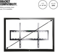 Premium Fixed TV Wall Mount Bracket for 32-70 Inch TVs 75kg Capacity
