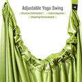 Premium Yoga Stretch Strap Door Swing Trainer for Flexibility - Green