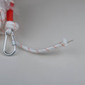 Premium White 12mm x 10m Nylon Safety Rope with Steel Core