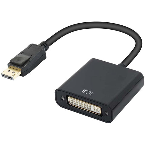 Premium Black DisplayPort Male to DVI Female Adapter Cable