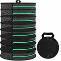Premium 8-Layer Foldable Mesh Drying Rack - 162cm