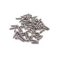 304 Stainless Steel Hinges 89mm x 54mm, Pack of 6, Easy Install for Cabinets - SuperSaverAU - view 2