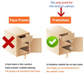 RUSTPROOF 304 Stainless Steel 8 Pack Cabinet Hinges 100° Soft Closing - SuperSaverAU - view 3