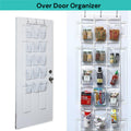 Premium Over Door Hanging Organiser with 15 Pockets - Transparent