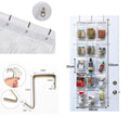 Premium Over Door Hanging Organiser with 15 Pockets - Transparent