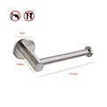 SUS 304 Stainless Steel Toilet Paper Holder, Self-Adhesive, Brushed Finish - SuperSaverAU - view 2