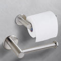 SUS 304 Stainless Steel Toilet Paper Holder, Self-Adhesive, Brushed Finish - SuperSaverAU - view 4