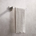 SUS304 Stainless Steel Square Hand Towel Holder Ring 25cm Brushed Nickel - SuperSaverAU - view 3