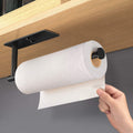 SUS 304 Stainless Steel Paper Towel Holder, 30cm, Waterproof, Black - SuperSaverAU - view 2