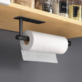 SUS 304 Stainless Steel Paper Towel Holder, 30cm, Waterproof, Black - SuperSaverAU - view 4