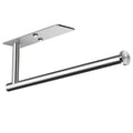 SUS 304 Stainless Steel Paper Towel Holder, 30cm, Waterproof, Wall Mount, Silver - SuperSaverAU - view 1