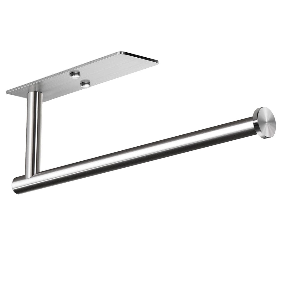 SUS 304 Stainless Steel Paper Towel Holder, 30cm, Waterproof, Wall Mount, Silver - SuperSaverAU - view 1