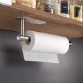 SUS 304 Stainless Steel Paper Towel Holder, 30cm, Waterproof, Wall Mount, Silver - SuperSaverAU - view 4