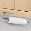 SUS 304 Stainless Steel Paper Towel Holder 30cm, Waterproof, Wall Mount, Silver - SuperSaverAU - view 2