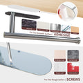 SUS 304 Stainless Steel Paper Towel Holder 30cm, Waterproof, Wall Mount, Silver - SuperSaverAU - view 5