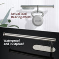 SUS 304 Stainless Steel Paper Towel Holder 30cm, Waterproof, Wall Mount, Silver - SuperSaverAU - view 6