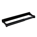 Premium Aluminum Paper Towel Holder, 32.5cm, Retractable, Black, Easy Install - SuperSaverAU - view 1
