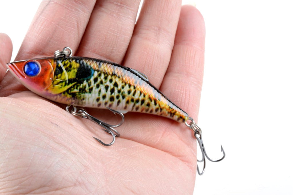 Vib Bait Fishing Lure 8cm 4x Lures Sharp Hooks Saltwater Freshwater - SuperSaverAU - view 2