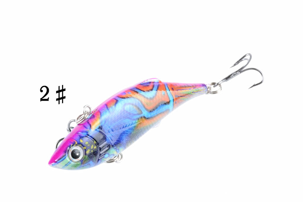 Vib Bait Fishing Lure 8cm 4x Lures Sharp Hooks Saltwater Freshwater - SuperSaverAU - view 4