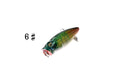 6X 3.5cm Durable ABS Hard Plastic Fishing Lures with Sharp Hooks for Saltwater/Freshwater - SuperSaverAU - view 5