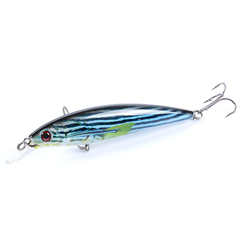 12x 14cm Durable ABS Hard Plastic Fishing Lures with Sharp Hooks for Fresh/Saltwater - SuperSaverAU - view 6