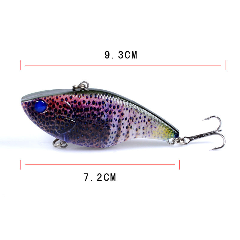 5X Popper Fishing Lures 7.2cm 14.2g for Freshwater & Saltwater Tackle